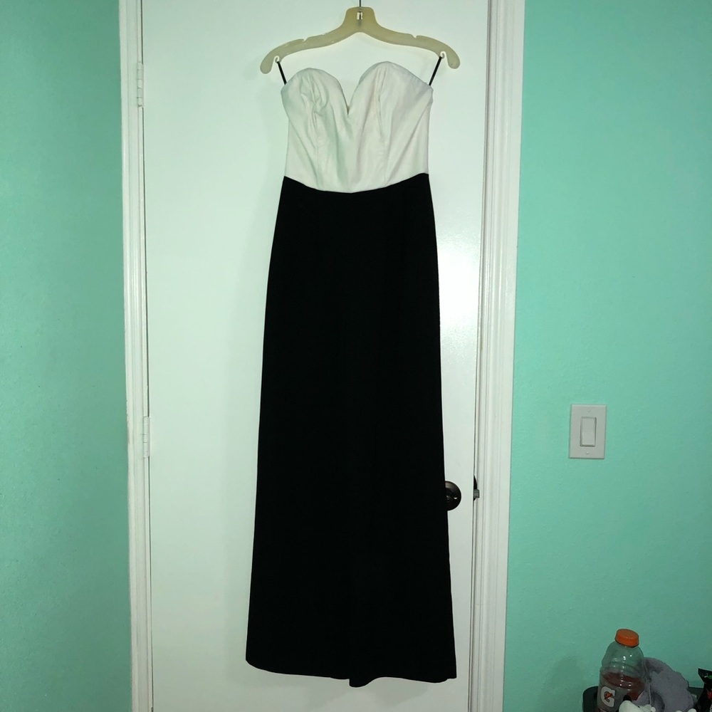 Black & White forever 21 strapless jumpsuit